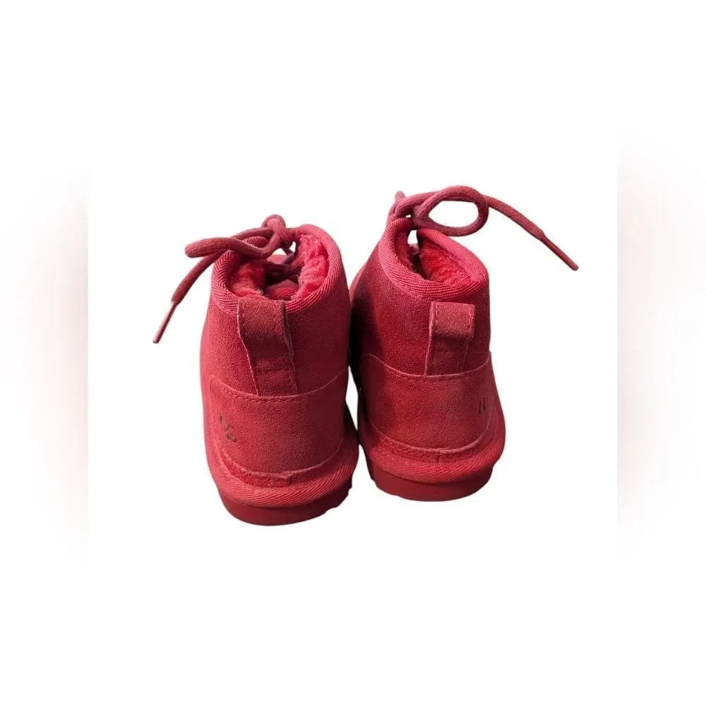 Ugg Red Kids Lace up Boots